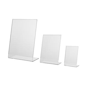L-Ständer Acrylglas  „Klassik“ in DIN Formaten