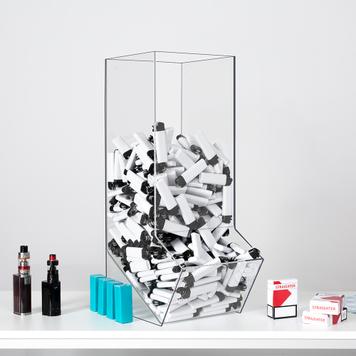 Verkaufsschütte aus Acrylglas